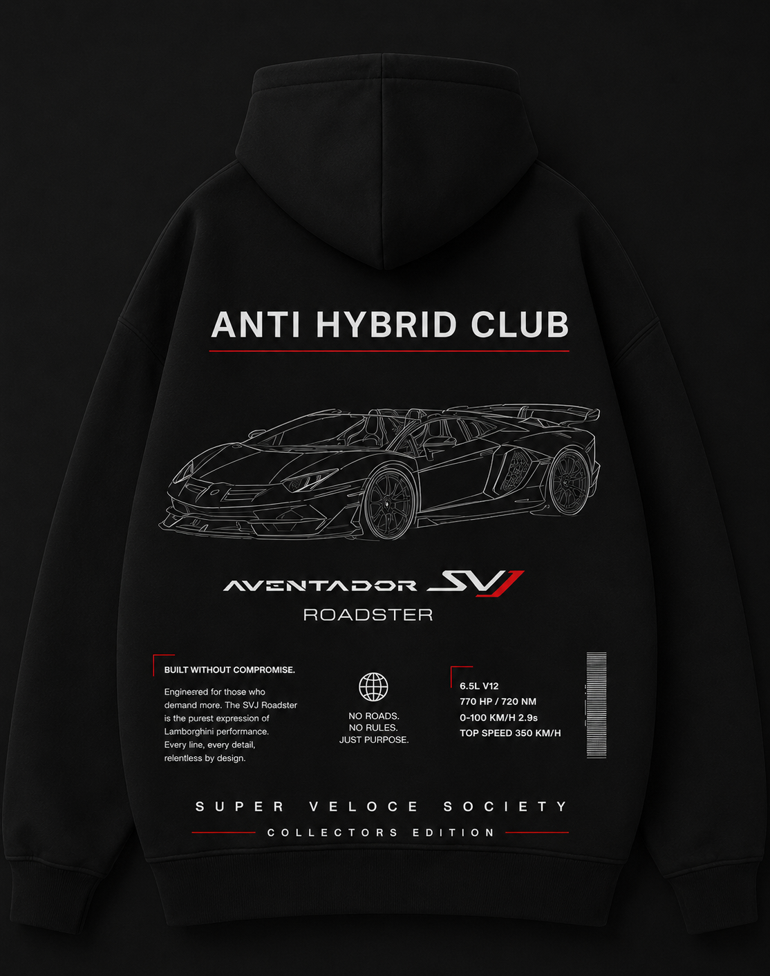 Anti Hybrid Club Roadster Hoodie