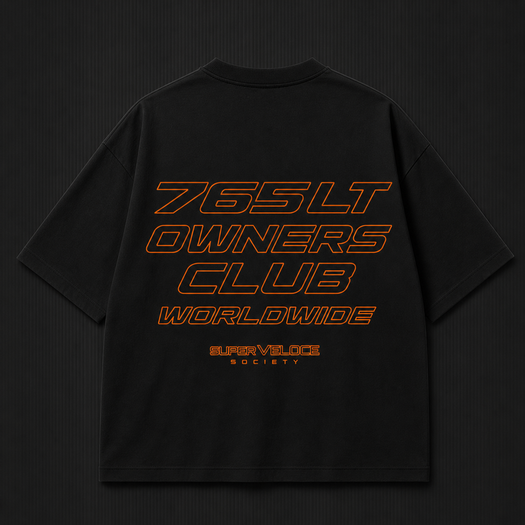 765LT Owners Club Tee Black
