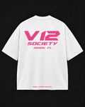 V12 Society Miami Oversized Tee