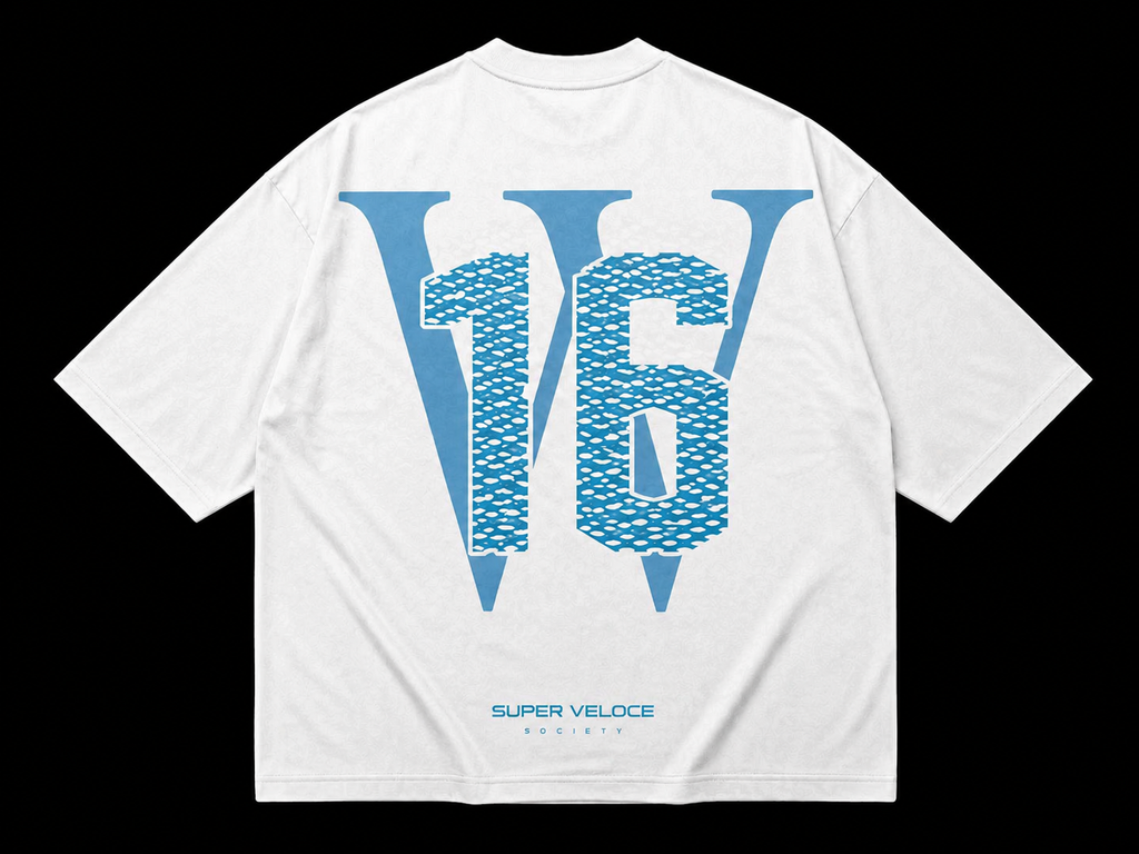 SUPER VELOCE SOCIETY W16 Oversized T-Shirt