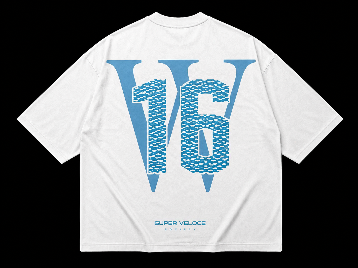 SUPER VELOCE SOCIETY W16 Oversized T-Shirt