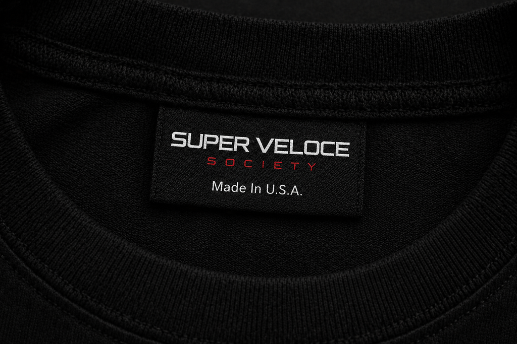 V12 IGNITION ORDER T-SHIRT  BLACK